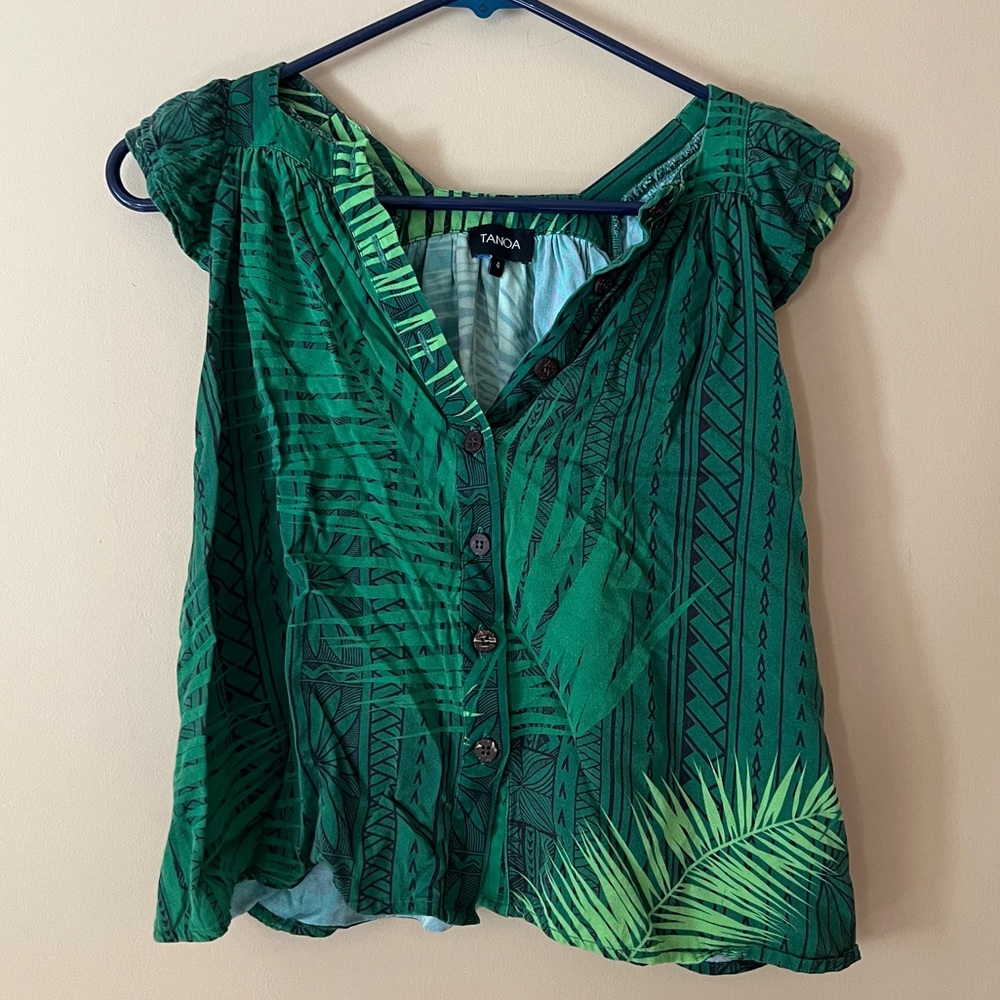 Little Girl’s Tanoa Hawaiian Print Dress